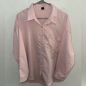 Pink Button Up Shirt